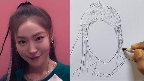 How to Draw Squid game 2 Girl / Squid game 2 girl player drawing