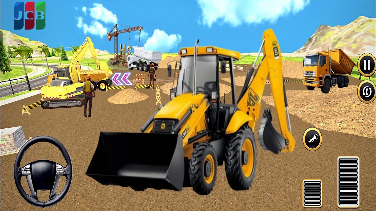 The Real construction Driving Gameplay || 2025 City construction game 