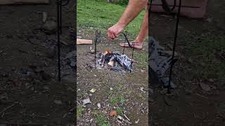 Surviving in a Lightning Storm Field Alone | 24 Hours Extreme Weather Survival Challenge