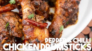 Pepper Chilli Chicken Drumsticks Instant Wok Kravings