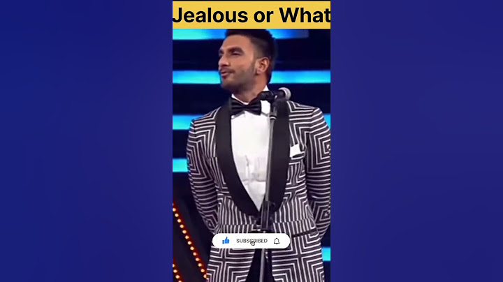 Deepika Jealous For Ranveer Singh || Funny Moment ||