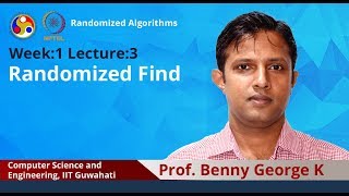 Lecture 3: Randomized Find