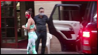 Malaika Arora Is Back With Her Gym Outfit Snapped Outside Her Residence By Media