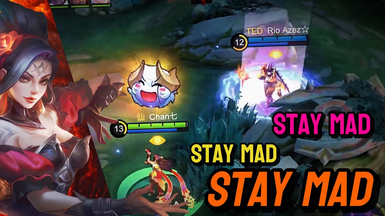 STOP SPAMMING! 💃 Esmeralda Toxic Recall & Emote | Sweaty Mythic Game (MLBB)