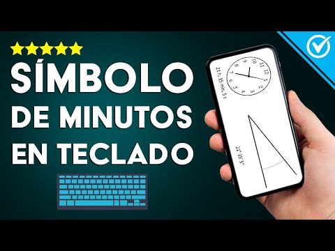 Cómo Escribir Símbolo de Minutos Desde el Teclado - Registrar tiempo rápidamente