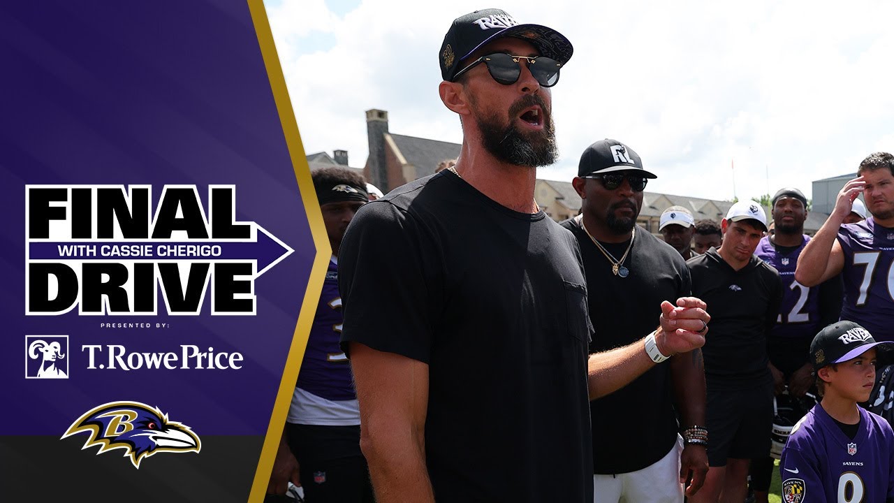 Behind the Scenes of Michael Phelps and Ray Lewis' Visit to Training Camp | Final Drive