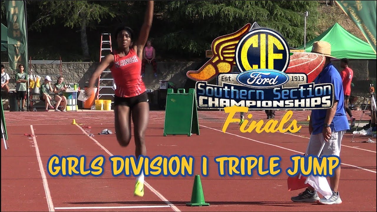 2023 TF CIFss Finals (D1) Triple Jump (Girls) YouTube