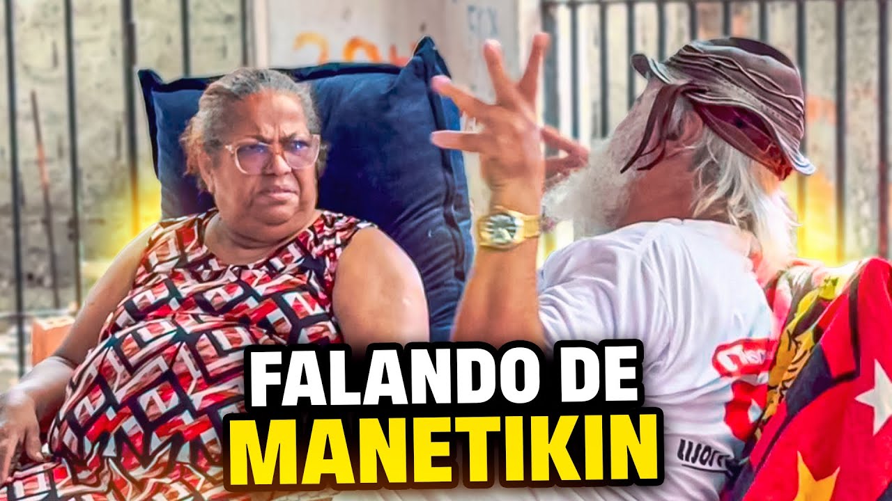 LUIZ DO SOM FALANDO DE MANETIKIN PRA DONA ZAZA | MANETIKIN 