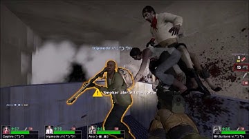 Left 4 Dead 2 Custom Map Power Station on Easy part 2 Tagalog