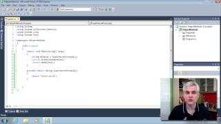 Lập trình C# 10 : Creating and Calling Simple Overloaded Helper Methods