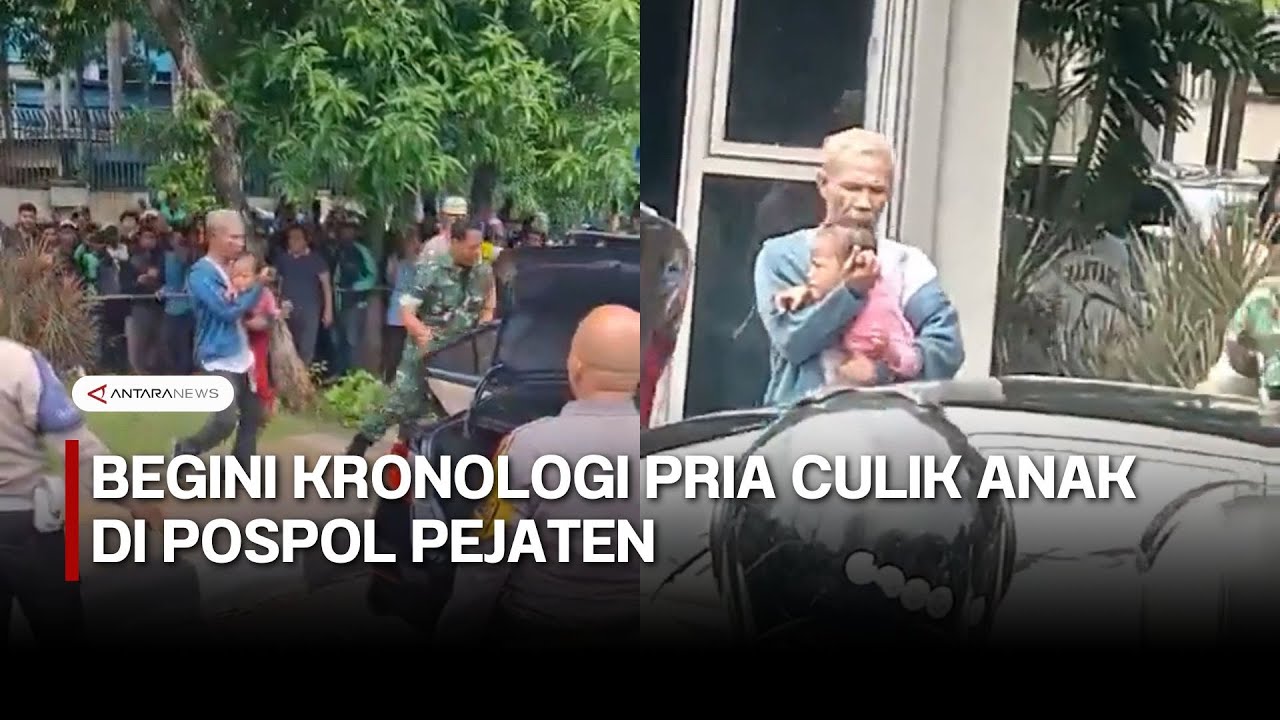 Kronologi pria culik anak di Pospol, Pejaten