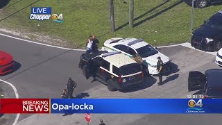 Pursuit Of Margate Bank Robbery Suspect Leads Police To Opa-locka Home