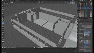 [WIP] Observation Tower [part 6] - Modeling the interior of the first floor