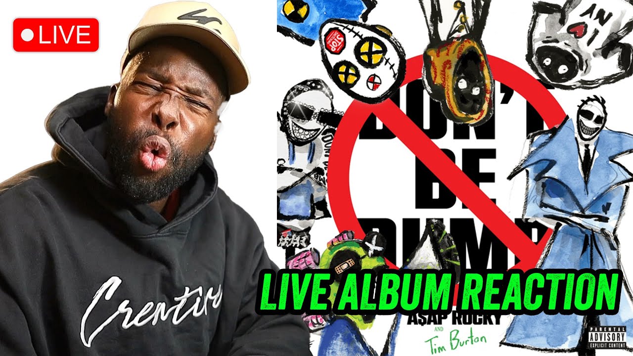 A$AP ROCKY - DON'T BE DUMB REACTION | LIVE FULL ALBUM REACTION/REVIEW