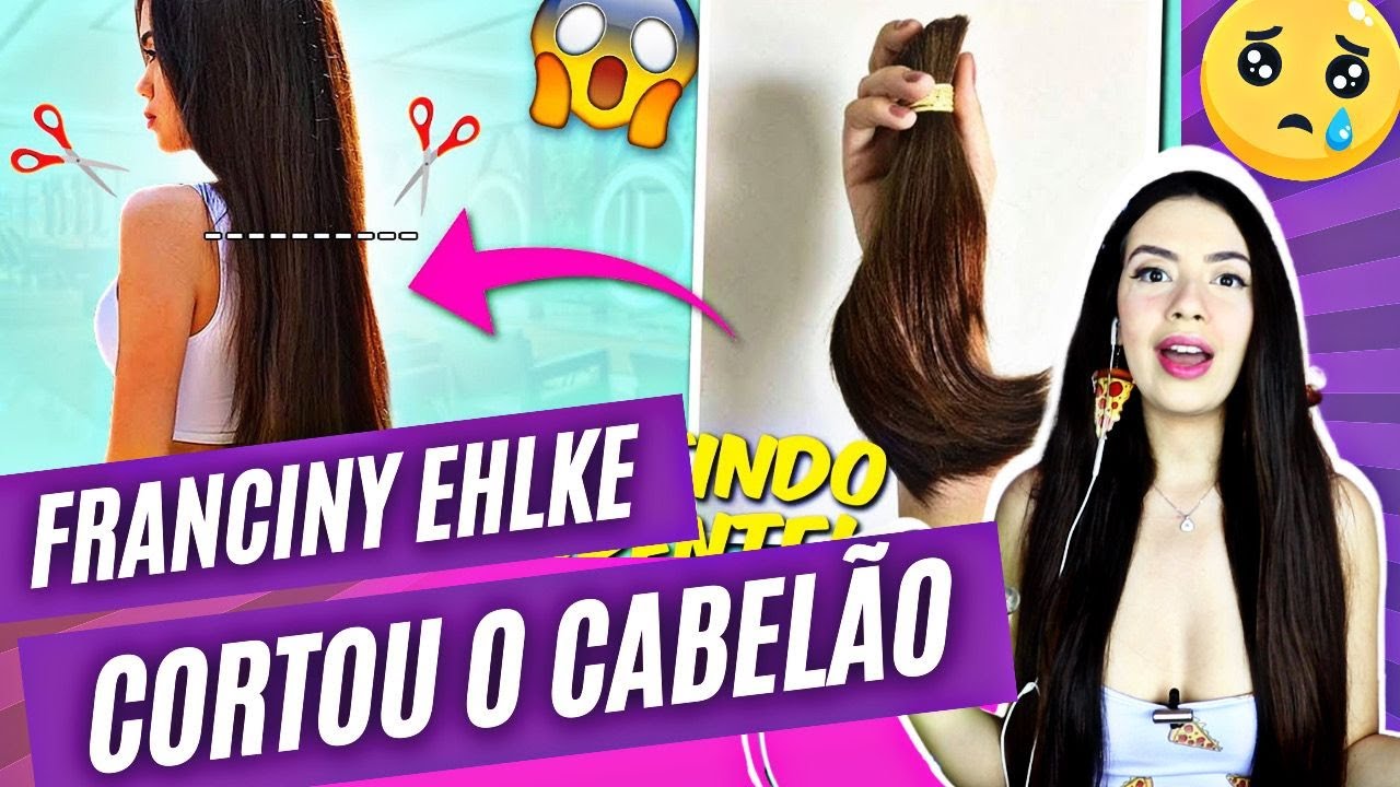 REAGINDO AO NOVO CABELO DA FRANCINY EHLKE: ELA CORTOU E PINTOU DE NOVO! Saiba o porquê😱✂️