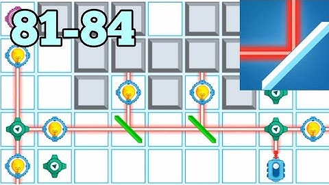 Laser Puzzle - Logic Game Level 81 82 83 84 3-Star Android Walkthrough