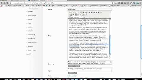 Adding a link with anchor text.mp4