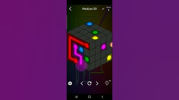 How to solve cube connect (medium level 50)