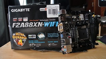 Gigabyte GA-F2A88XN-WIFI FM2+ Mini ITX Unboxing
