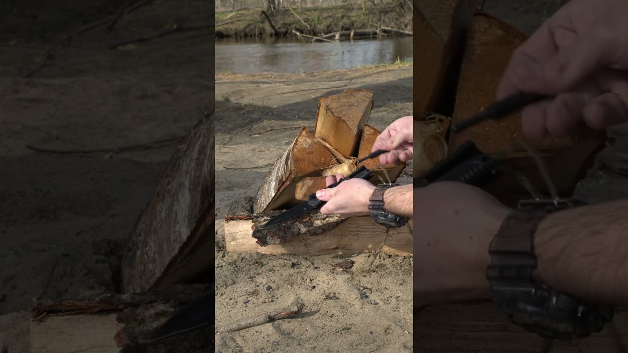 Нож складной с огнивом 6772 PBCF