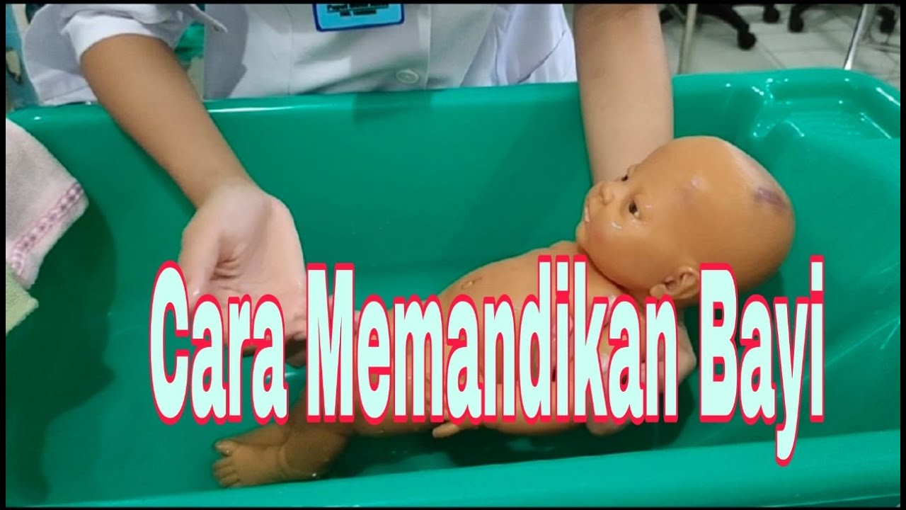 Cara Memandikan Bayi