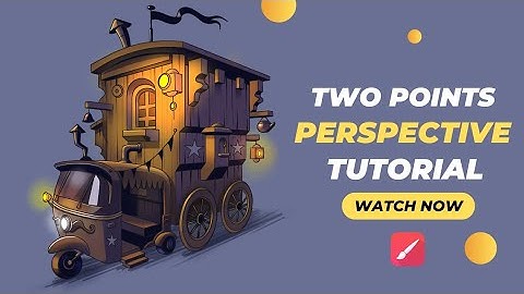 2 points perspective drawing tutorial|Mastering 2 point perspective stepwise guide|infinite painter