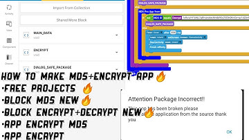 How To Use MD5 Hash and Encrypt App🔥 | Sketchware Indonesia