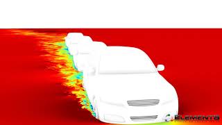 CFD Simulation using ELEMENTS for Vehicles in a Convoy II