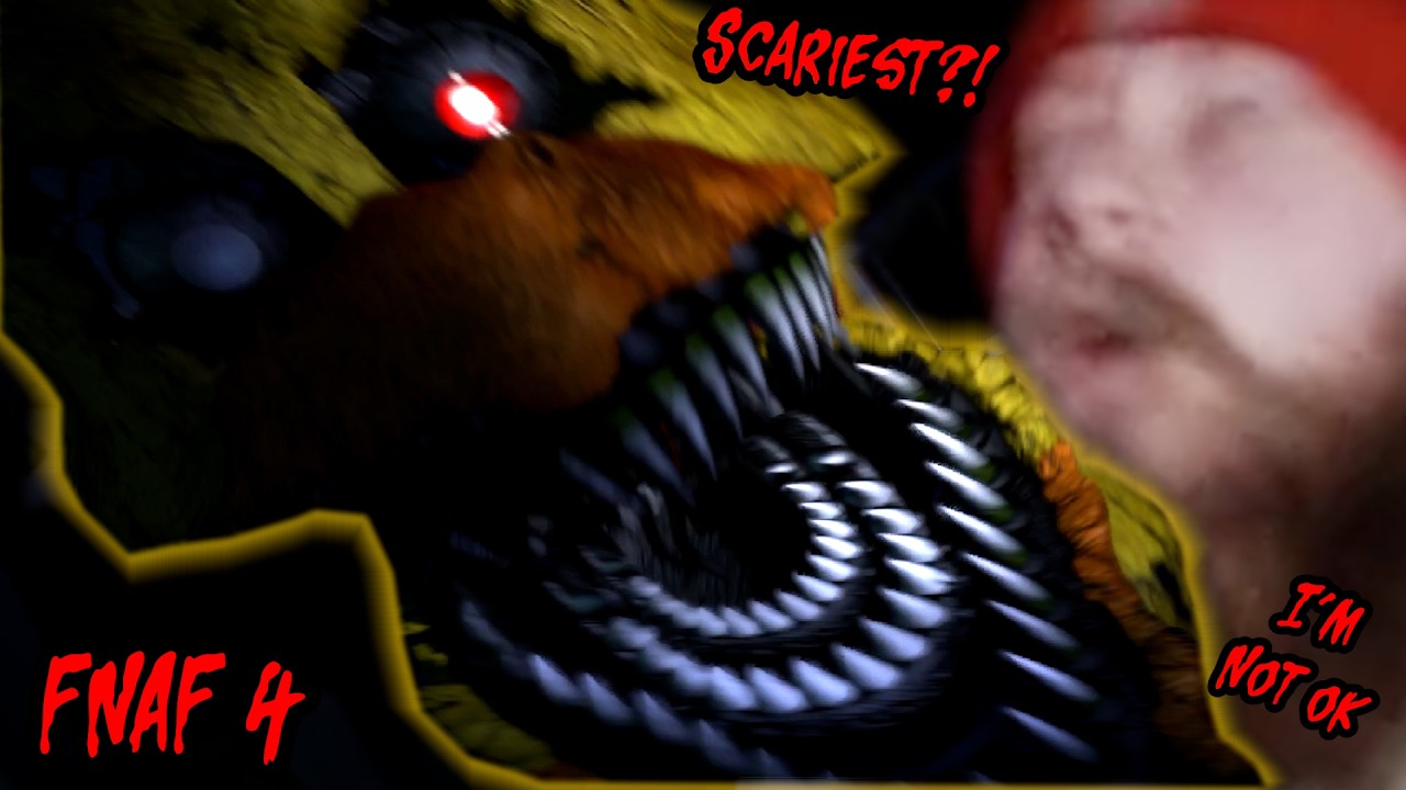 The Scariest FNAF Game Yet | Five Nights At Freddy's 4 - YouTube