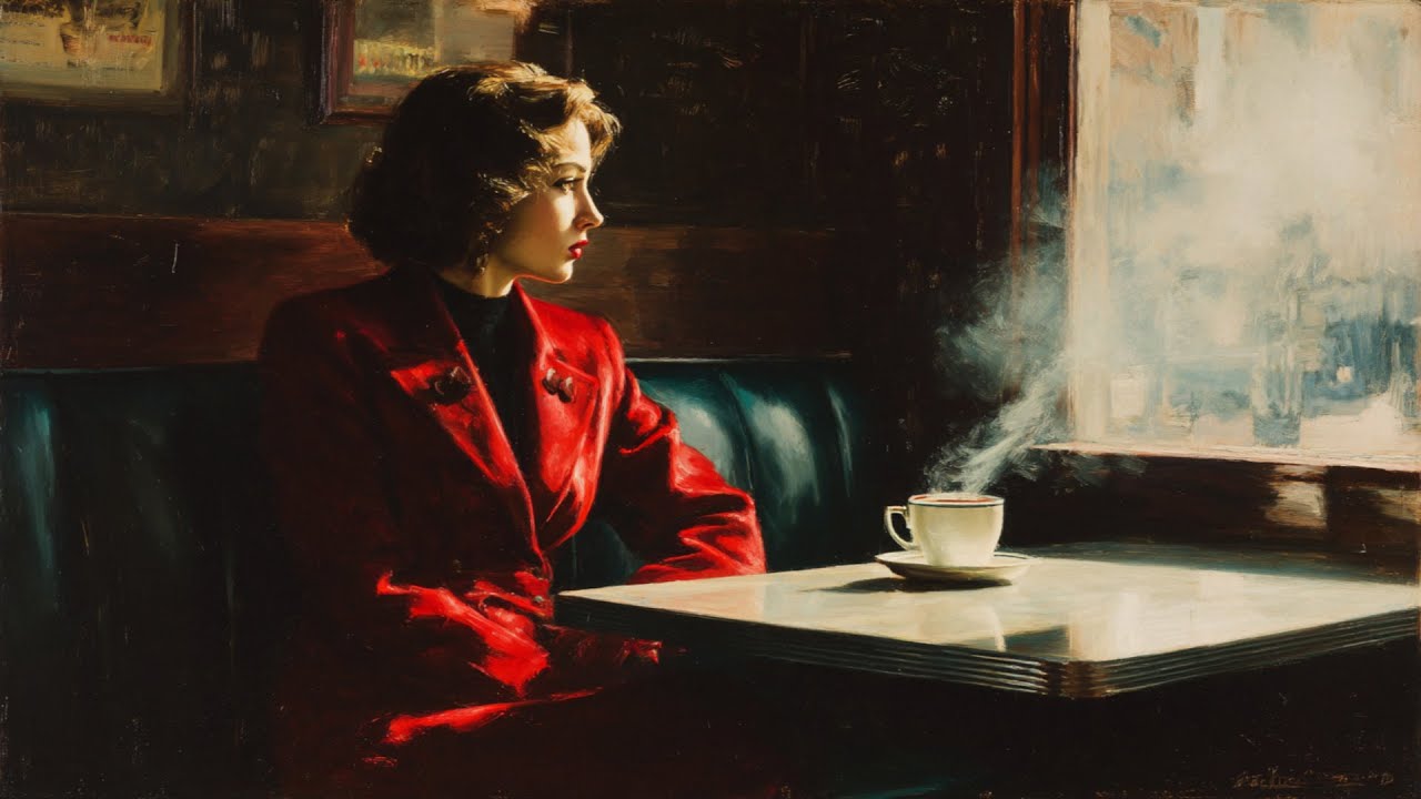 Lady in Red 🌹 Romantic Noir Jazz | Elegant Slow Jazz for Date Night & Sleep