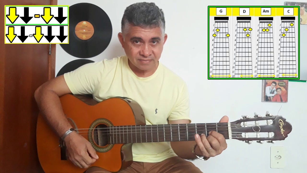 Como Tocar 8000 MUSICAS Com 12 Acordes & 2 Batidas !