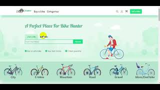 Demo bike website design by coding #html  #css #bootstrap