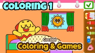 NEW COLORING GAME With Cocobi