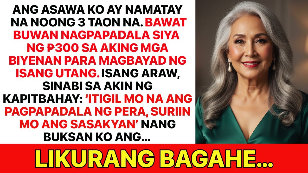 Ang asawa ko ay namatay tatlong taon na. Siya'y nagpadala ng ₱300 sa biyenan ko. Ngunit.…