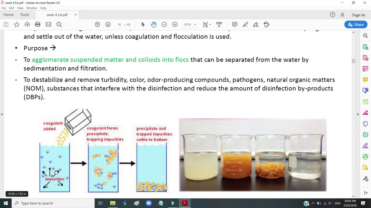 University of Malaya~KIA 2006 : Water Treatment ,Coagulation Flocculation,Water Softening,Filtration