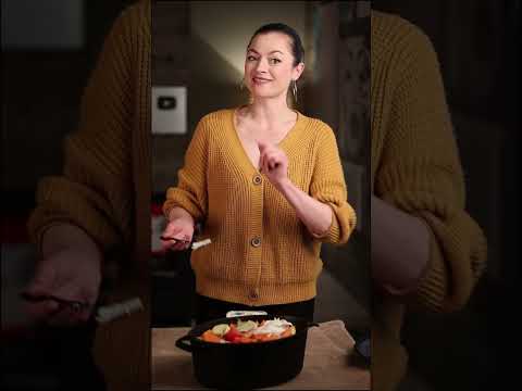 Рубрика : Папины рецепты, сливочный соус с курочкой и овощами!