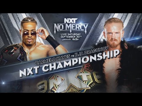 Carmelo Hayes vs Ilja Dragunov highlights - NXT No Mercy 2023
