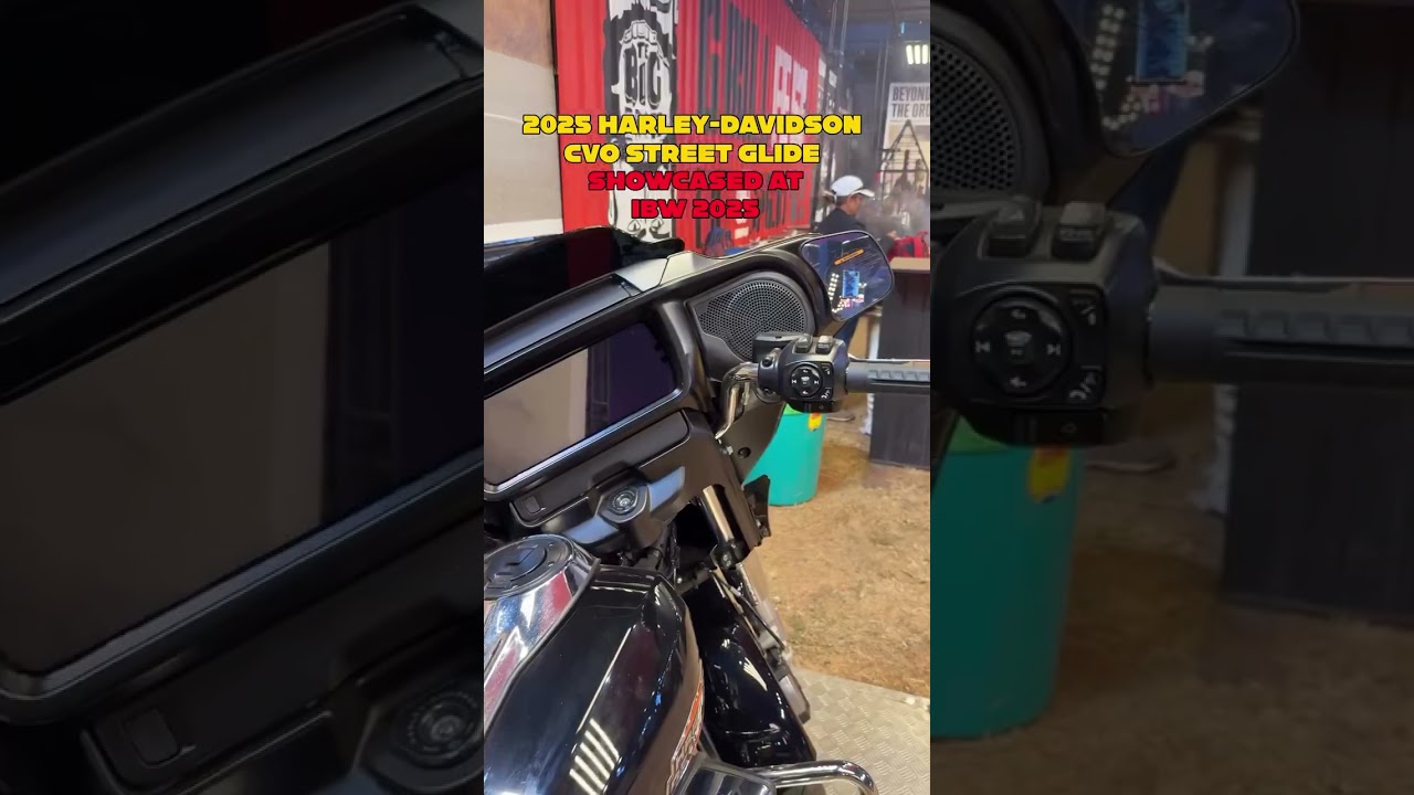 2025 Harley-Davidson CVO Street Glide on display at IBW 2025 