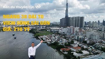 Chỉ 148 tr/m2 sở hữu thửa đất 38x70 view sông Sài Gòn cực đẹp
