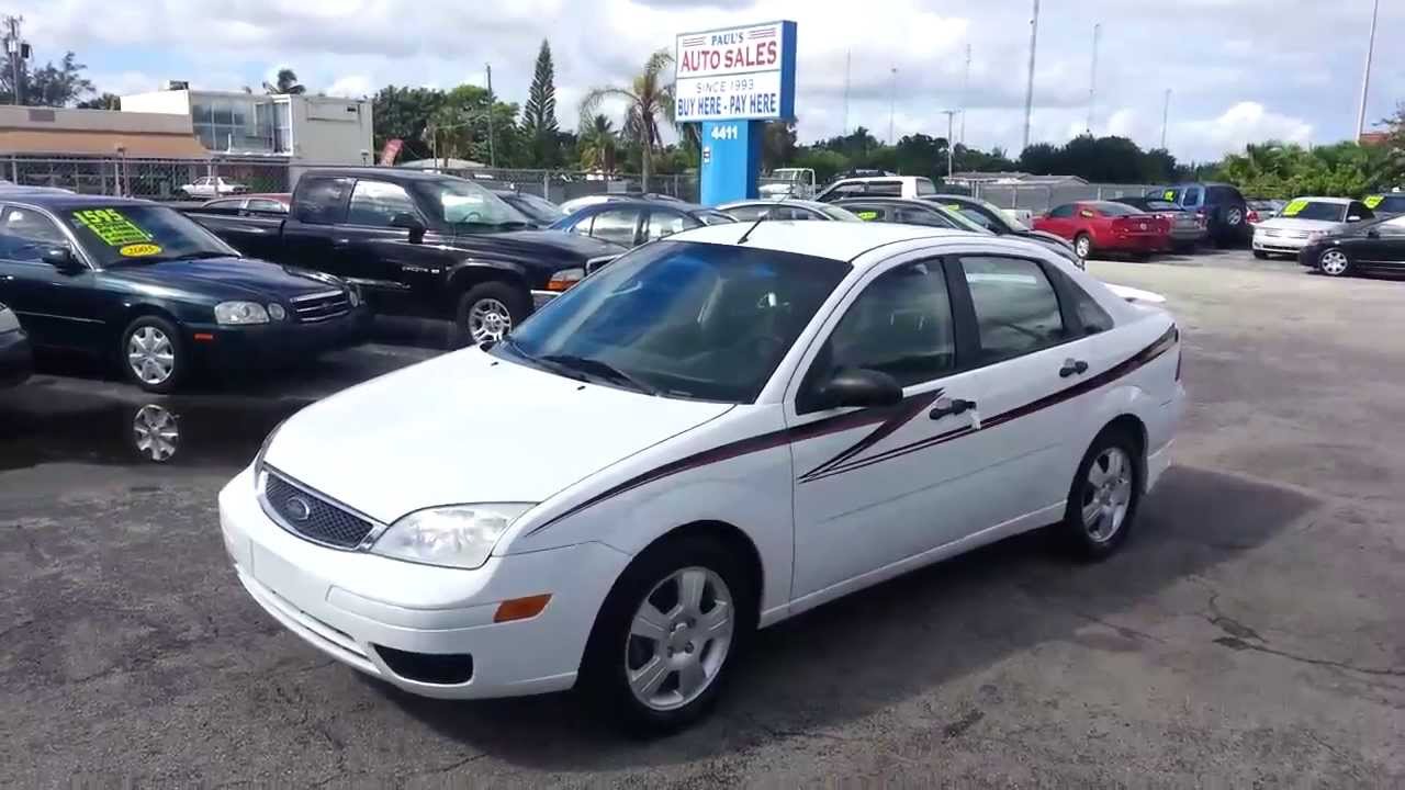 2006 Ford Focus ZX4 Paul's Auto Sales YouTube