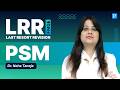 PSM LRR for FMGE 2026 | Community Medicine Revision by Dr. Neha Taneja