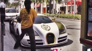 Peeing On Supercar Prank Bugatti, Lamborghini, Ferrari, Rolls Royce, Mclaren