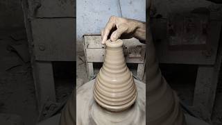 Amazing Pottery Making Process 🔥 | Perfect Pottery Shape on the Wheel 🏺| #art | #shorts | #diy