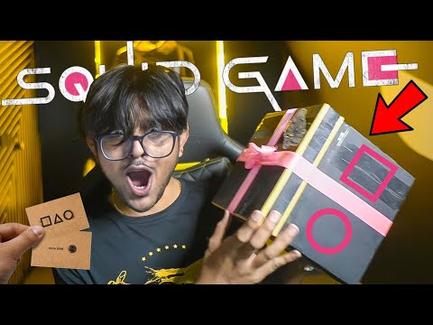 I GOT A MYSTERIOUS BOX OF THE SQUID GAME - Silly World