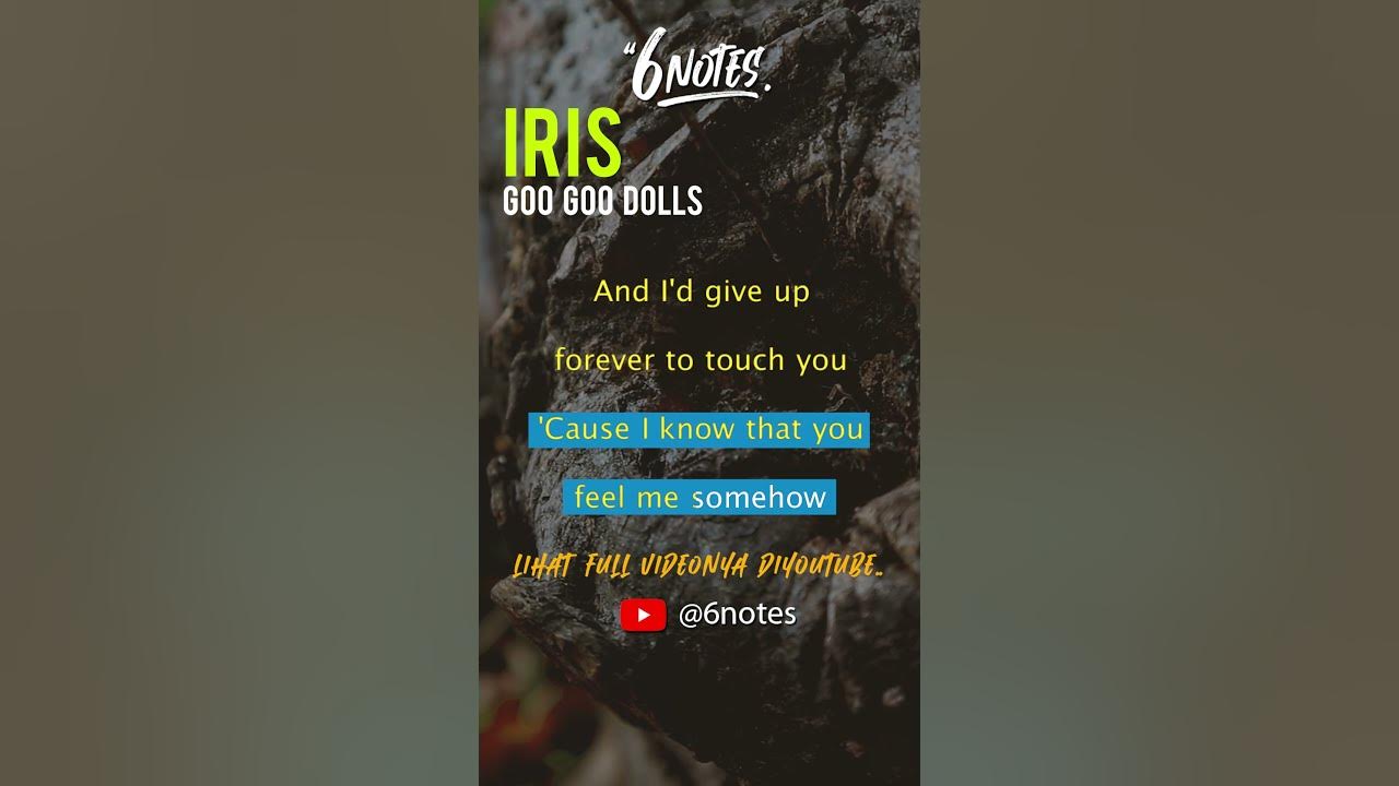 GOO GOO DOLLS - IRIS 1(KARAOKE MONTAGE)  #GooGooDolls #iris