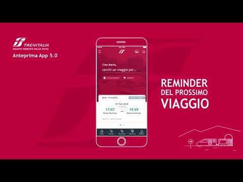 In anteprima il video che presenta la nuova App Trenitalia 5.0