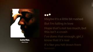 Brent Faiyaz  Butterflies s  Str8al