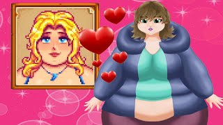 Marrying Haley! - Stardew Fatty