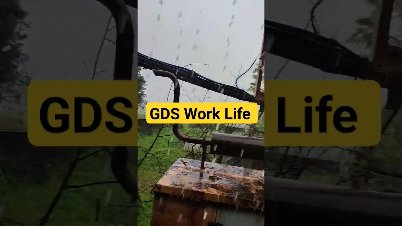 Gramin Dak Sevak | GDS work life in Village | Rainy Season | 