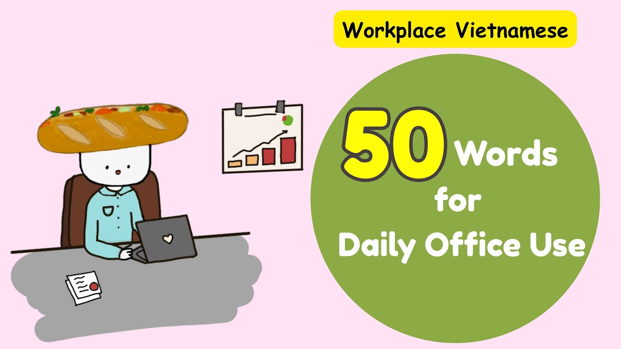 50 Essential Office Words|Speak Vietnamese at Work 